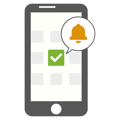 Licencia Anual, Modulo, Notificación de eventos de alarma por mensajes de texto al celular App del cliente.