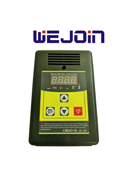 WEJOIN WJBCP04 - Panel de Control para Barrera Vehicular con Servo Motor de 1 a 1.8 Segundos