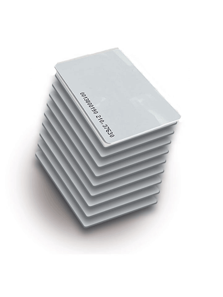 ZK IDCARD02PAK - Paquete de 100 tarjetas ID grosor de .88 mm / Foliadas