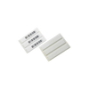 Paquete de 100 Etiquetas Adheribles / En plástico  / AM (Acustic Magnetic) / 58 KHz