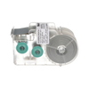 Casete de 75 Etiquetas Autolaminadas Turn-Tell, Con Rotación para Mejor Visibilidad, para Cables de Redes de Cobre o Fibra Óptica, de 7.1 a 9.9 mm de Diámetro