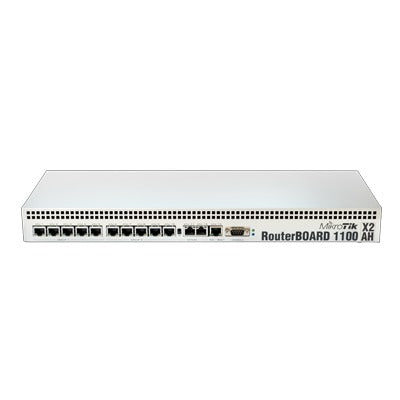 RouterBoard, CPU 2 Núcleos, 13 Puertos Gigabit Ethernet, 2 GB Memoria, Licencia Nivel 6