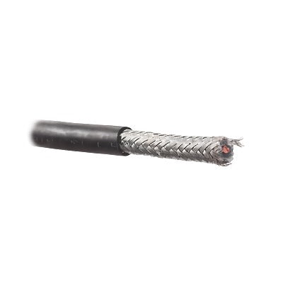Cable por metro, con blindaje de mylar aluminizada y malla doble blindaje + de 90% de cobre estañado, aislamiento de polietileno semi-sólido.