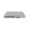 Switch Administrable Capa 3 PoE con 24 puertos Gigabit 802.3af/at + 4 SFP+ para fibra 10Gb, hasta 740 watts, gestión gratuita desde la nube.