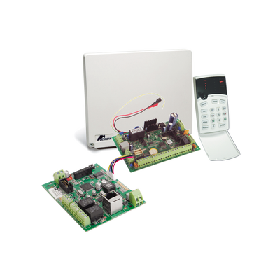kit de alarma Runner de 8 a 16 zonas con comunicador IP/ Aplicación Sin Renta mensual para control Remotamente