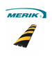 MERIK T6FT - Reductor de velocidad o tope vehicular LIFTMASTER / 100% Caucho RECICLADO / Negro con amarillo