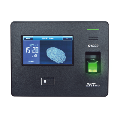 Terminal Biométrica IP, 20,000 Huellas, Touch Screen, Tiempo y Asistencia