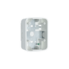 Caja de Montaje en Pared para Bocina y Bocina con Lampara Estroboscopica, Color Blanco