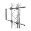 Brazo Uso Rudo para Torre STZ Galvanizado Electrolítico de 170 x 60 cm Tubo 2