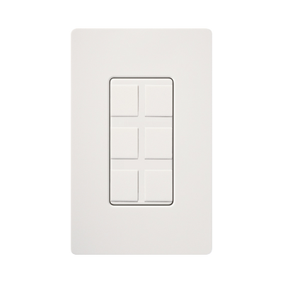 Caja de pared para contactos varios, 6 mini espacios.