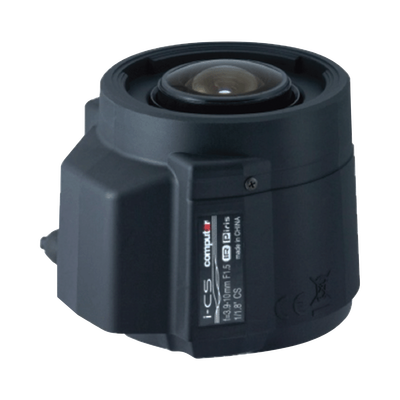 Lente Valifocal 3.9 - 10mm, 12MP, P-iris, Formato de 1/1.8, para cámara PNB-A9001