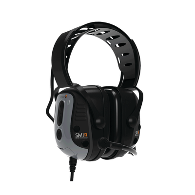 Protector auditivo IS de diadema rígida sobre la cabeza con cable integrado para MOTOROLA MOTOTRBO