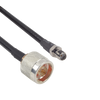 Cable LMR-240UF (Ultra Flex) de 60 cm con conectores N Macho y SMA Hembra.