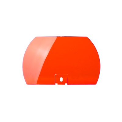 Lente de color rojo para modelo 450142-05 (domo transparente)