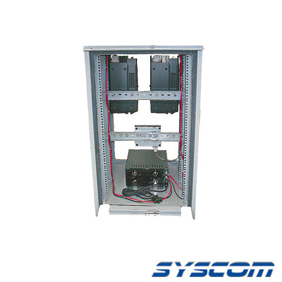 Repetidor Doble SYSCOM PLUS, VHF, 450 - 480 MHz, 110 W, COR, tonos CTCSS y DCS.