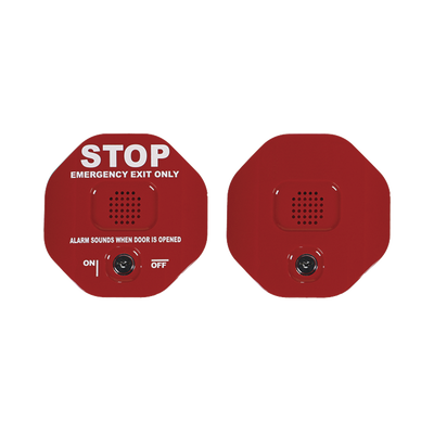 Alarma de puerta multifunción Exit Stopper® para una puerta con bocina remota