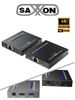 SAXXON LKV565P- Kit extensor HDMI de 2 Puertos/ Hasta 70 metros Con Cable CAT6/ 6A/ 7/ Resolución 4K @ 60Hz/ Transmisor IR/ Plug and play/ Soporta HDR/ Cero Latencia