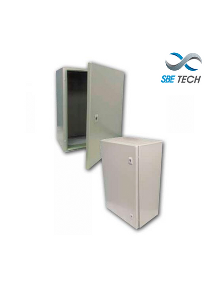 SBE TECH SBE-403020 -  Gabinete metálico / Alto 40.0 cm/ Ancho 30.0 cm/ Profundidad 20.0 cm / grado IP 65 NEMA 4