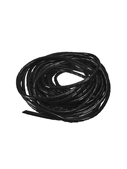 SBETECH CNESPN12 - Organizador de cable / Espiral negro / 1/2