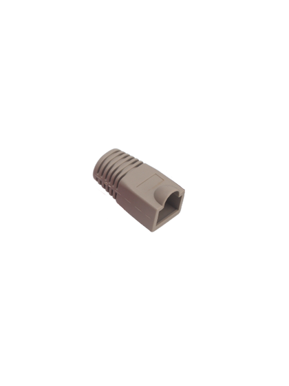 SAXXON S902C2 - Bota para conector plug RJ45 CAT 6A / Color gris / Paquete 100 piezas