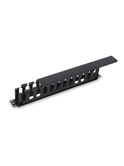 SAXXON J6068 - Organizador de cable horizontal para rack / Un lado / Plastico / 1U