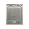 Caja de piso con contacto eléctrico (Duplex), resistente al agua, IP66 (Con tapa cerrada) (11000-53201)