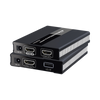 Kit extensor KVM ( Teclado, video, Mouse ) HDMI 1080P @ 60 Hz, 60 metros con cable CAT5e/6