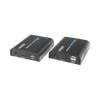 Kit extensor KVM (HDMI y USB) hasta 120 metros / Resolución 1080P @ 60 Hz/ Soporta Cables de red STP y UTP CAT5/5E/6 /  HDMI 1.3 / HDCP 1.2 / PCM / Transmite el Video, Mouse, Teclado y Controla tu DVR vía USB a distancia