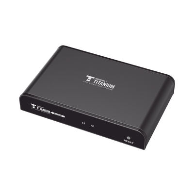 Receptor Compatible para Kits TT-383PRO4.0 / Resolución 1080P@60Hz / Cat 5e/6 / Distancia de 120 m / Control IR / Protocolo HDbitT / Compatible con Switch Gigabit .