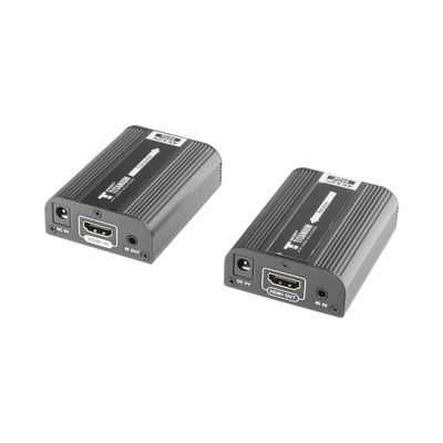 Kit Extensor HDMI para distancias de 30 metros / Resolución 4K x 2K@ 30 Hz/ Cat 6, 6a y 7 / HDCP2.2 / HDMI 2.0  / Soporta PCM, HDbitT / Soporta control remoto del equipo fuente.