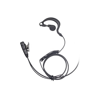 Micrófono de solapa con audífono ajustable al oído para VERTEX VX-160/ VX-231/ VX- 180/ VX-210/ VX-400