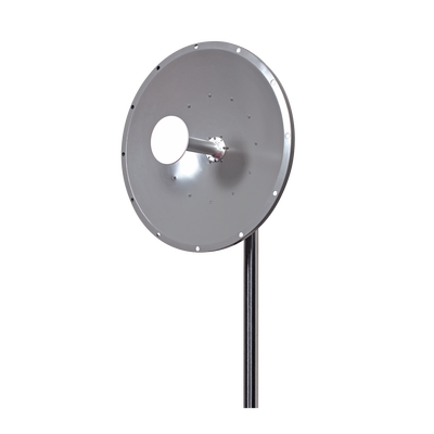 Antena direccional de 2 ft,  5.1 - 5.8 GHz, Ganancia 30 dBi, Conectores N-hembra, Montaje y Jumper incluidos