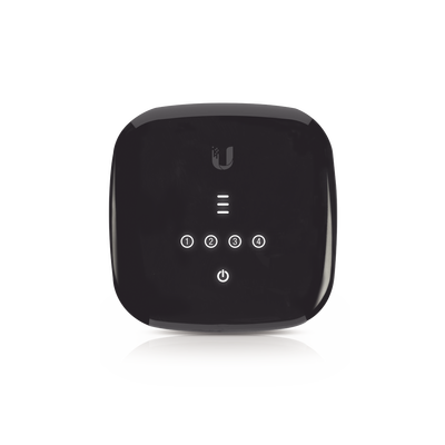 UFiber WiFi 802.11n GPON ONU, Unidad de red óptica con 1 puerto WAN GPON (SC/APC) + 4 puertos LAN Gigabit Ethernet