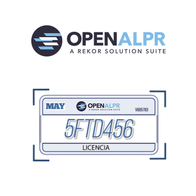 Licencia anual de mantenimiento y actualización de software OpenALPR / por cámara