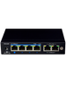 UTEPO UTP3SW04TP60 - Switch PoE de 6 Puertos Fast Ethernet/ 4 Puertos PoE/ 60 Watts Totales/  2 Puertos Uplink/ 802.3 AF&AT/ No administrable/ Modo CCTV/