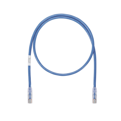 Cable de Parcheo UTP, Cat6A, 24 AWG, CM, Color Azul, 10ft
