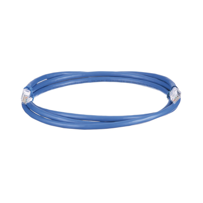 Cable de Parcheo UTP, Cat6A, 24 AWG, CM, Color Azul, 3ft