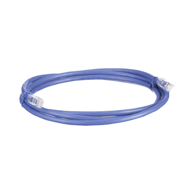 Cable de Parcheo UTP, Cat6A, 24 AWG, CM, Color Azul, 5ft