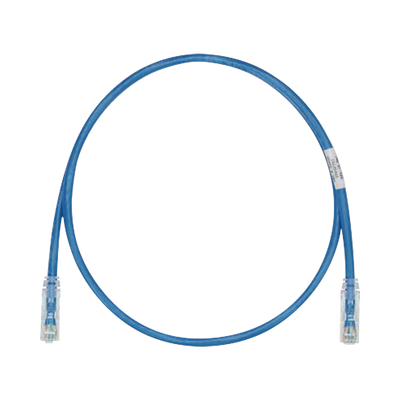 Cable de Parcheo TX6, UTP Cat6, 24 AWG, CM, Color Azul, 3 ft.