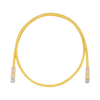 Cable de Parcheo TX6, UTP Cat6, 24 AWG, CM, Color Amarillo, 3ft