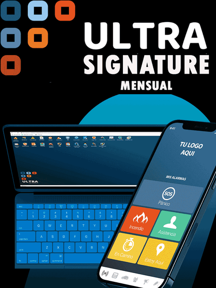 Softguard Signature Mensual-  Customización signature para tu App SmartPanics o Vigicontrol // aplica para Plan Ultra Individual o Multiple