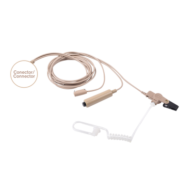 Kit de Micrófono-Audífono profesional de 3 cables para KENWOOD NX-340/320/420, TK-3230/3000/3402/3312/3360/3170
