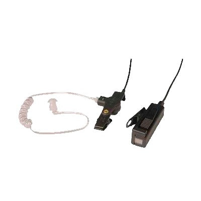 Kit de Micrófono-Audífono profesional de 2 cables Motorola EP350/450/450S, MAGONE, MOTOTRBO: DEP450,XPR3000,CP200D. Hytera TC500/600