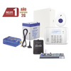 Kit de Alarma VISTA48 con Comunicador 2G, Botón de Pánico y Detección de Caídas inalámbrico, Gabinete, transformador y Batería