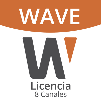 Licencia Wisenet Wave Para 8 Canales  de Grabador Hanwha