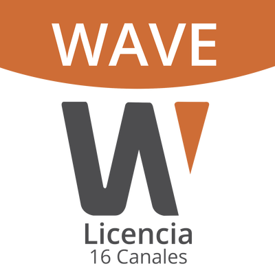 Licencia Wisenet Wave Para 16 Canales  de Grabador Hanwha