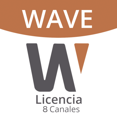Licencia de 8 Canal de Wisenet Wave Profesional