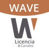Licencia de 8 Canal de Wisenet Wave Profesional