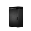 Gabinete de Montaje en Pared TrueEdge™, Con 6 UR para Equipo Activo y 6 UR para Paneles de Parcheo, Fabricado en Acero, Color Negro