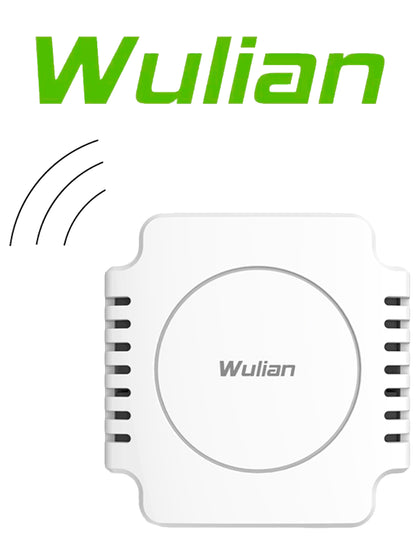 WULIAN SMARTAUX - Convertidor de Analógico a Inteligente Receptor de Información para cambiar Pulsos Secos a Alertas  Zigbee